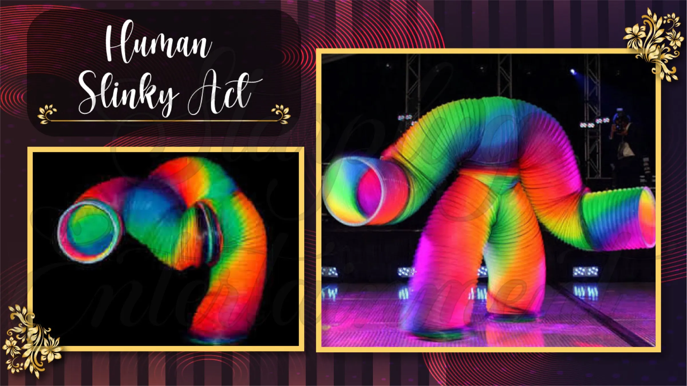 Human Slinky Act — photo 2