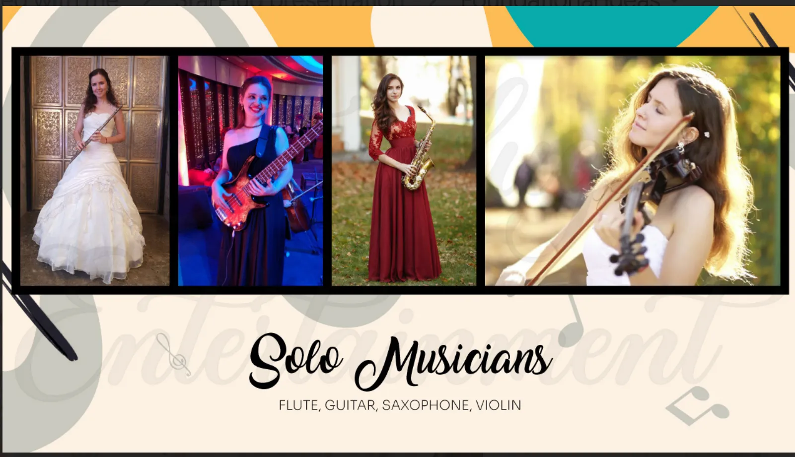 Solo Musicians performance