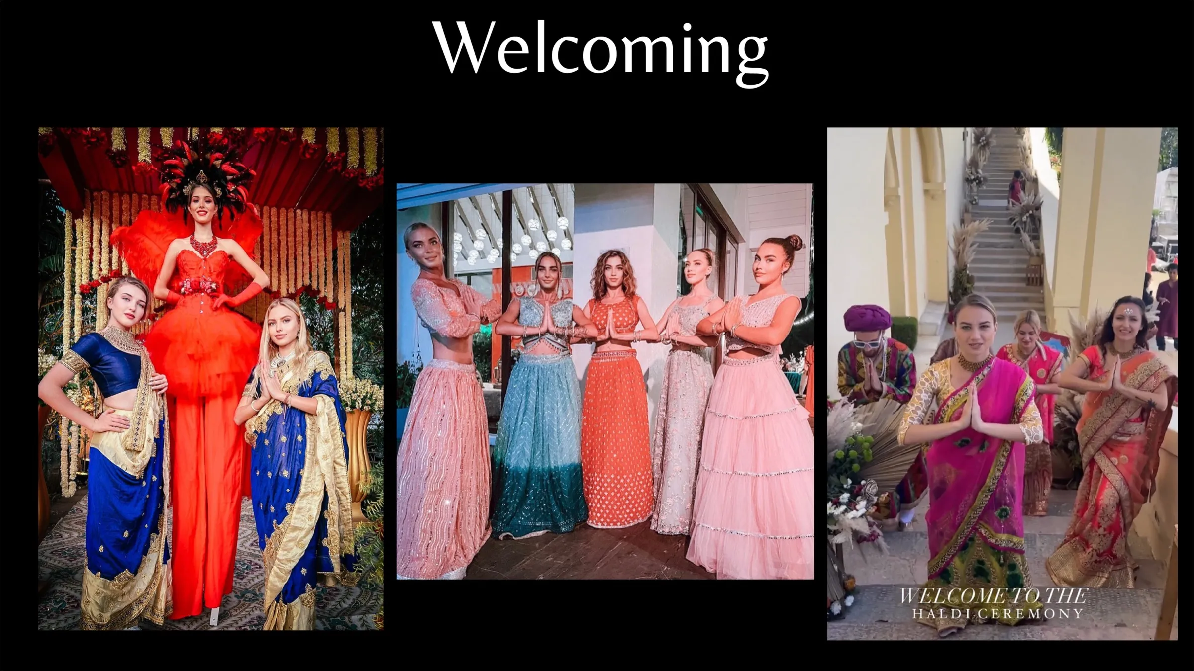 Welcoming Performers